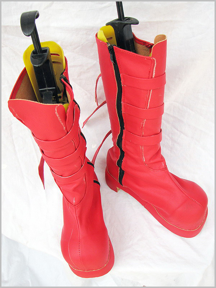コスプレブーツ 海賊王/ONE PIECE ペローナ cosplay レッド 靴 サイズ豊富 変装/仮装/豪華/華麗/高品質 ハロウイン